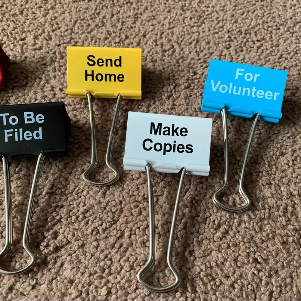 Lakeshore Learning Teacher Task Clips - Set of 6